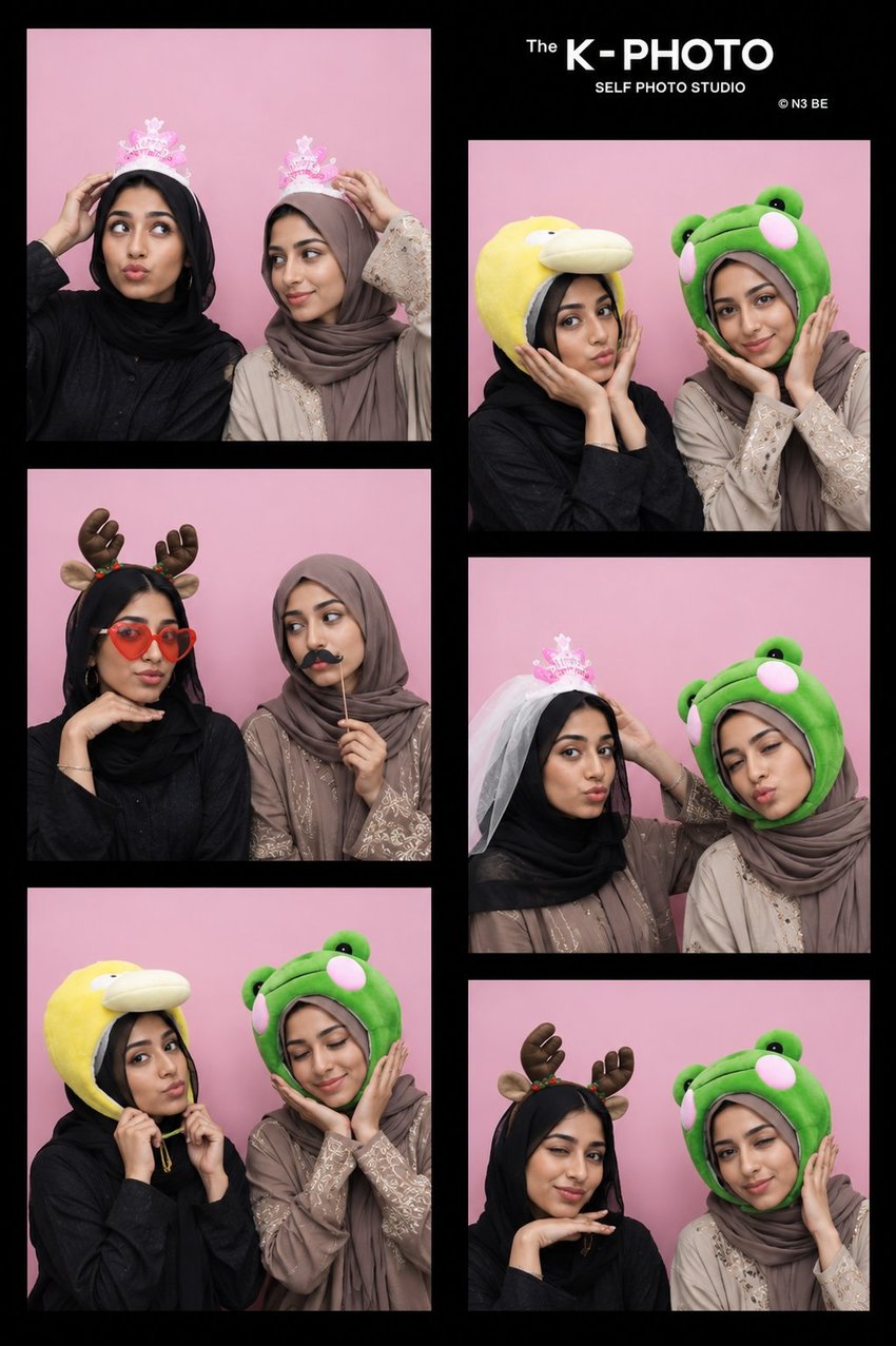 Saudi friends at K-Photo